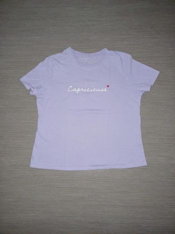 Tee-shirt capricieuse taille L Kiabi