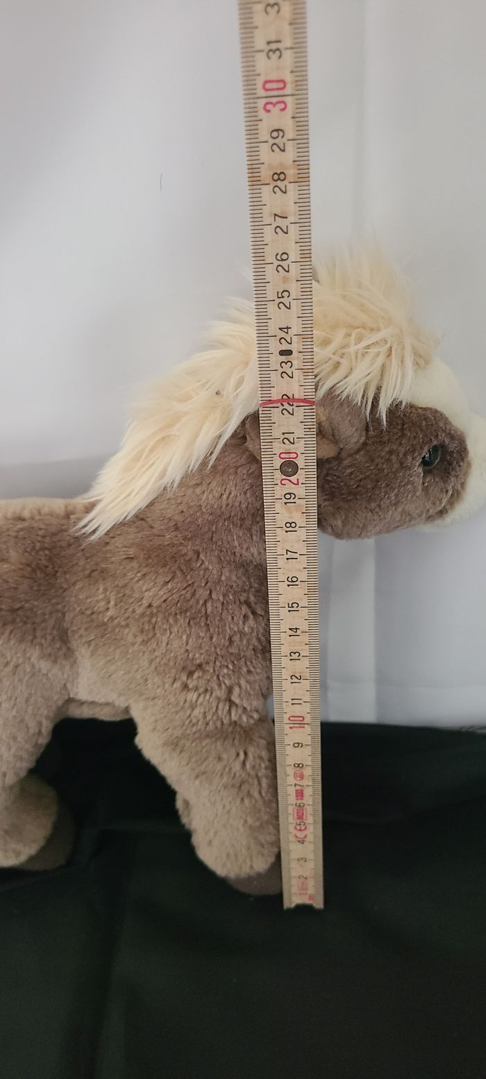 Peluche Toys R Us Soft Palomino bébé poulain cheval poney - photo numéro 4