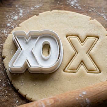 Emporte-pièce XO Biscuits et Pâte à Sucre - Découpoir Amour Saint-Valentin