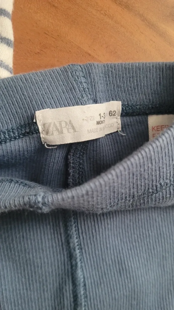 Ensemble garçon Zara 1-3 mois - photo numéro 6