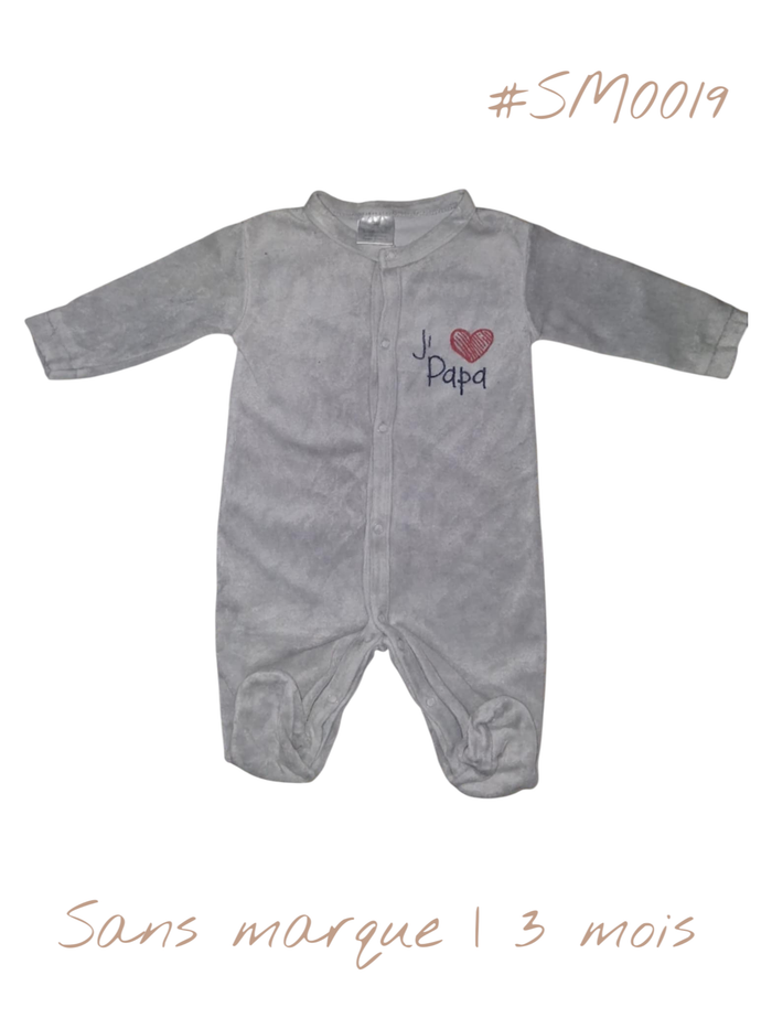 Pyjama Velours - SM0019