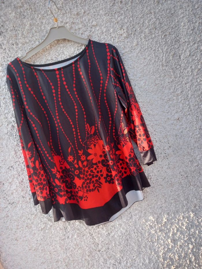 Blouse femme fluide