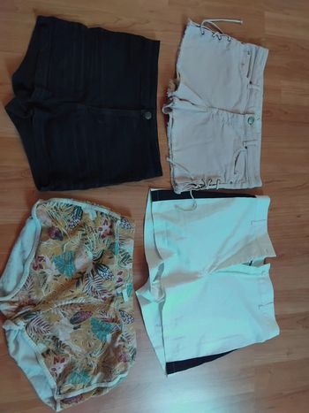 Lot de 4 shorts taille s