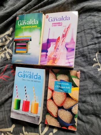 Livres de Anna Gavalda (2 photos)