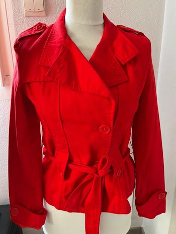 Veste femme rouge T.36