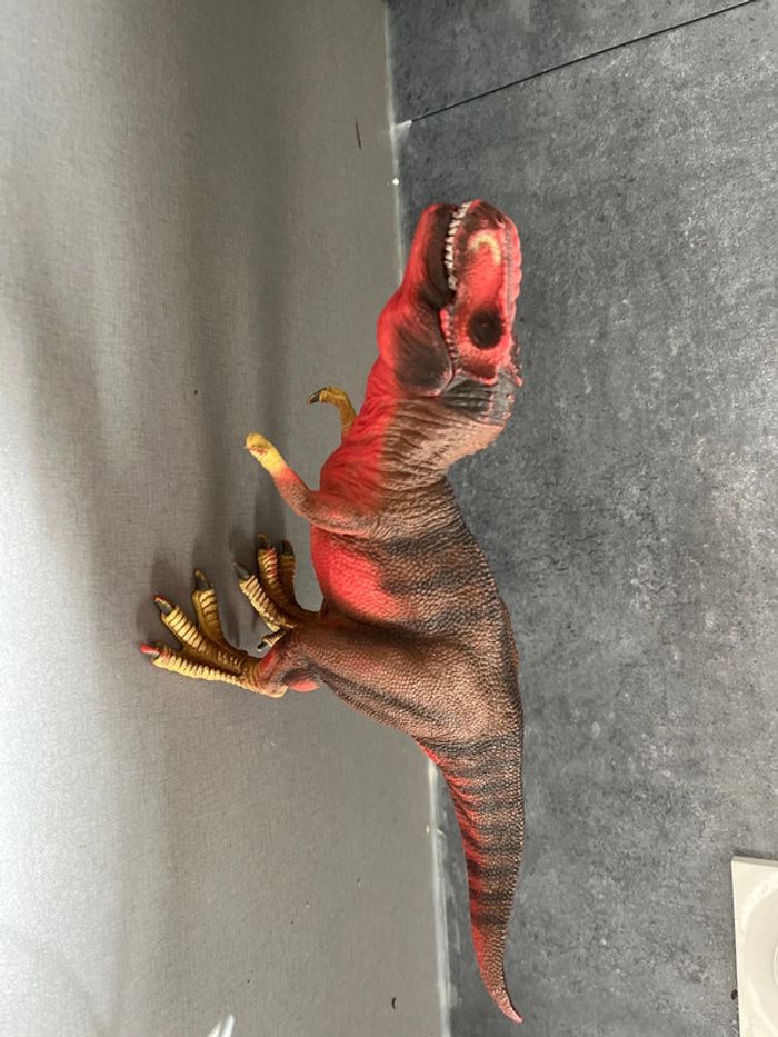 Dinosaure Trex rouge Schleich - photo numéro 3
