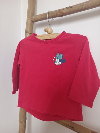 T-shirt ML Minnie Disney 6 mois