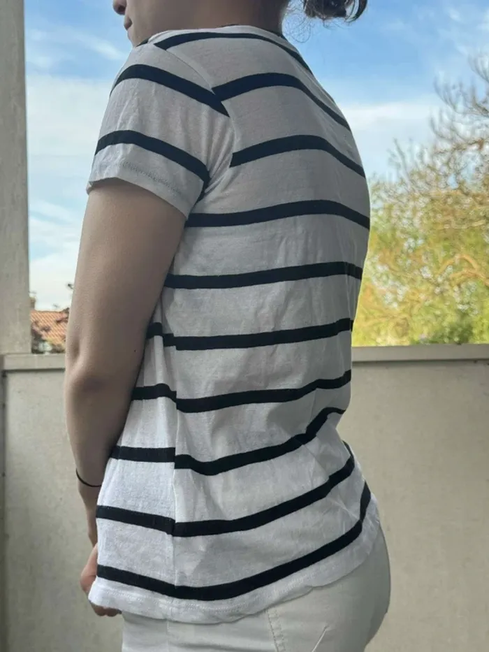 Tee-shirt à rayure - photo numéro 2