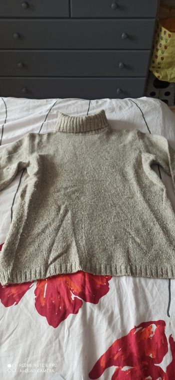 Pull beige t. 42