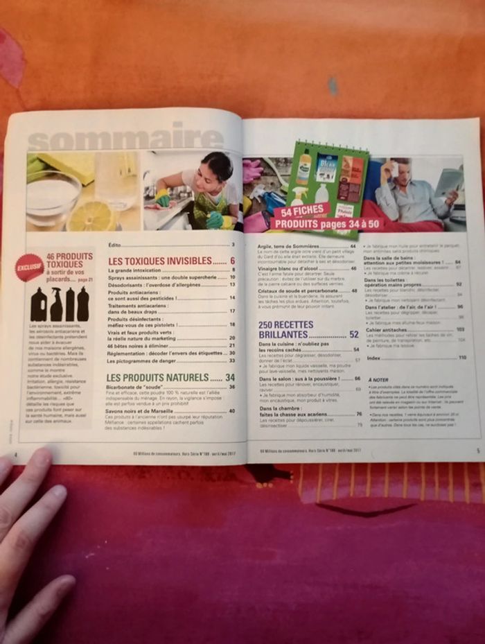 Magazine 60 millions de consommateurs: Entretenir sa maison au naturel. - photo numéro 3