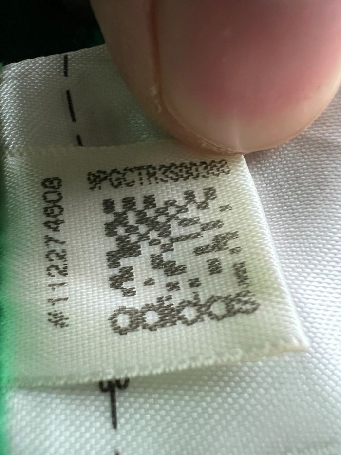 Veste polaire Adidas vert fluo – Taille L - photo numéro 13