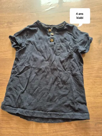 T-shirt manche courte Garçon 4 ans