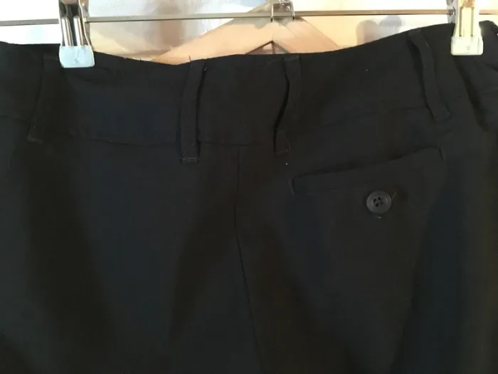 Pantalon fluide noir @ - photo numéro 3