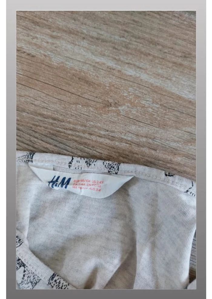 Robe ours h et m H&M 2 /4 ans - photo numéro 2