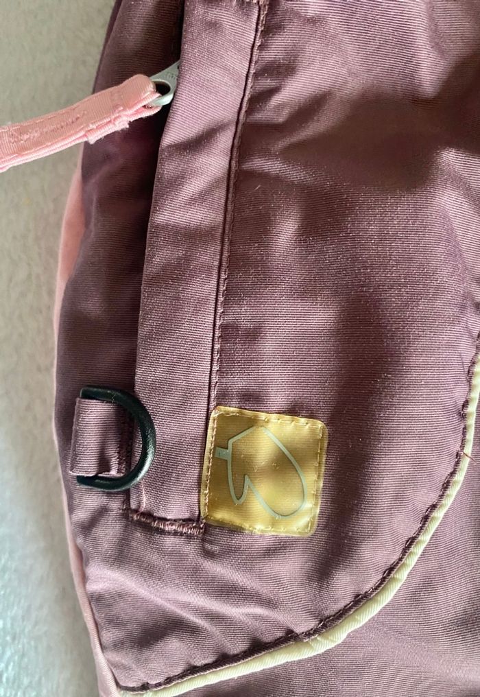 combinaison de ski bébé fille 2 ans 86/93 cm decathlon rose prune imperméable - photo numéro 6