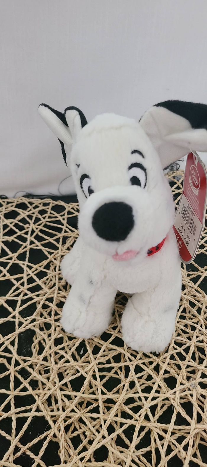 Peluche Lucky Plush 101 Dalmatiens Disney Store authentique | 18 cm, neuve avec étiquette - photo numéro 4