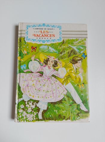 Livre Comtesse de Segur Les Vacances