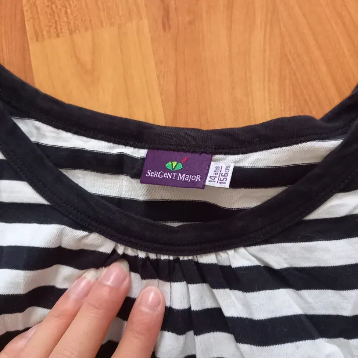 Robe sergent major à rayures - photo numéro 3
