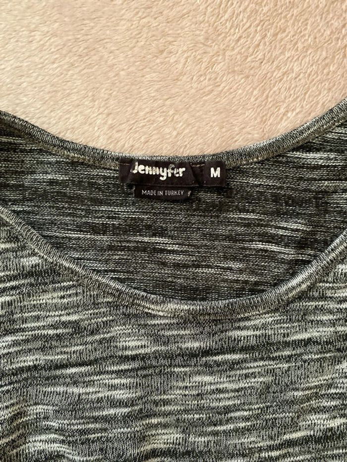 Haut manche longue gris Jennyfer taille M - photo numéro 2
