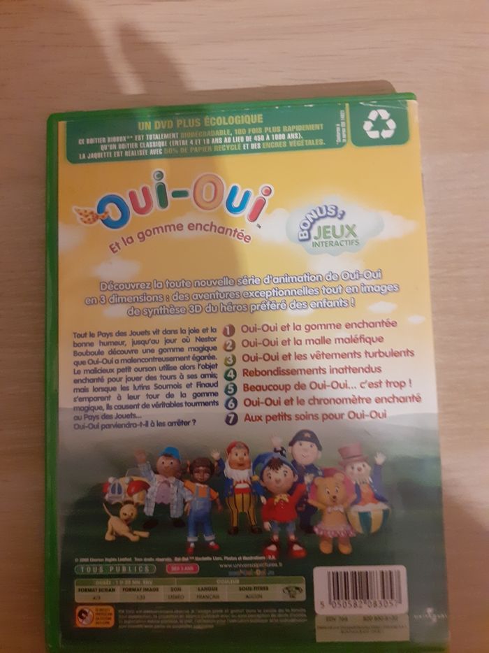 Dvd Oui-Oui et la gomme enchantée - photo numéro 2