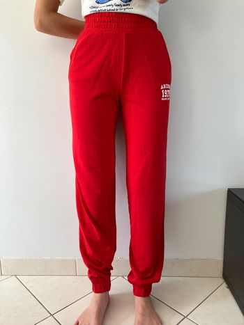 Jogging rouge Kiabi XS