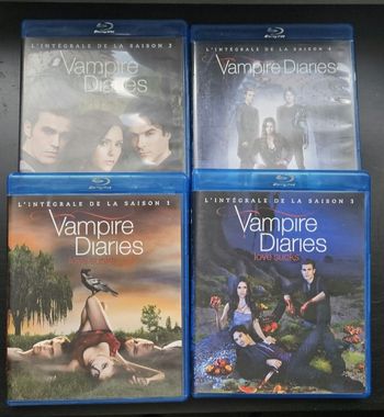 Blue-ray Vampire Diaries – Saisons 1 à 4 – Coffrets intégraux