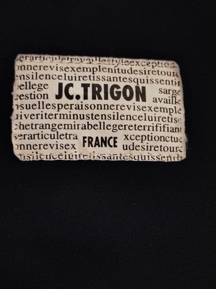 Veste tailleur chic blazer noir 🇨🇵 JC Trigon  - 34/ XS à 36/S - photo numéro 10