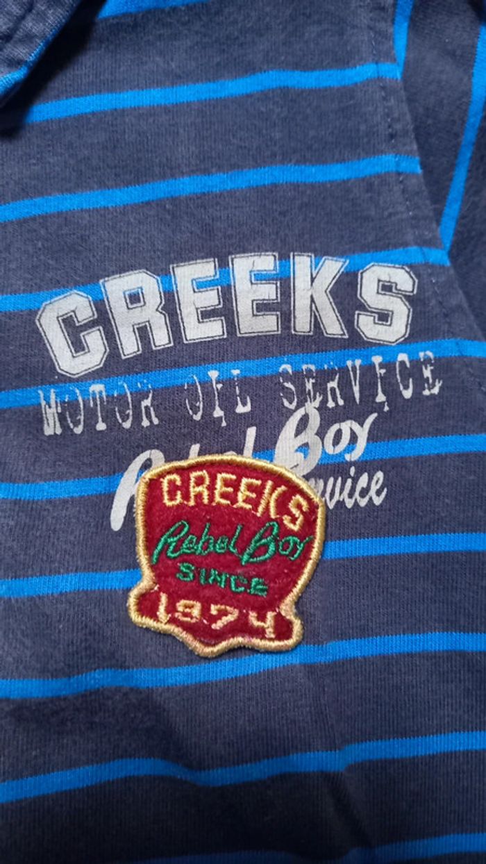 Polo rayé à manches longues - photo numéro 2