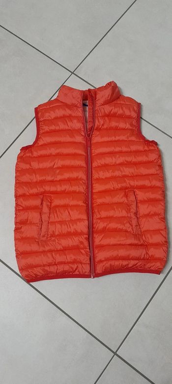 Gilet doudoune sans manche sans capuche