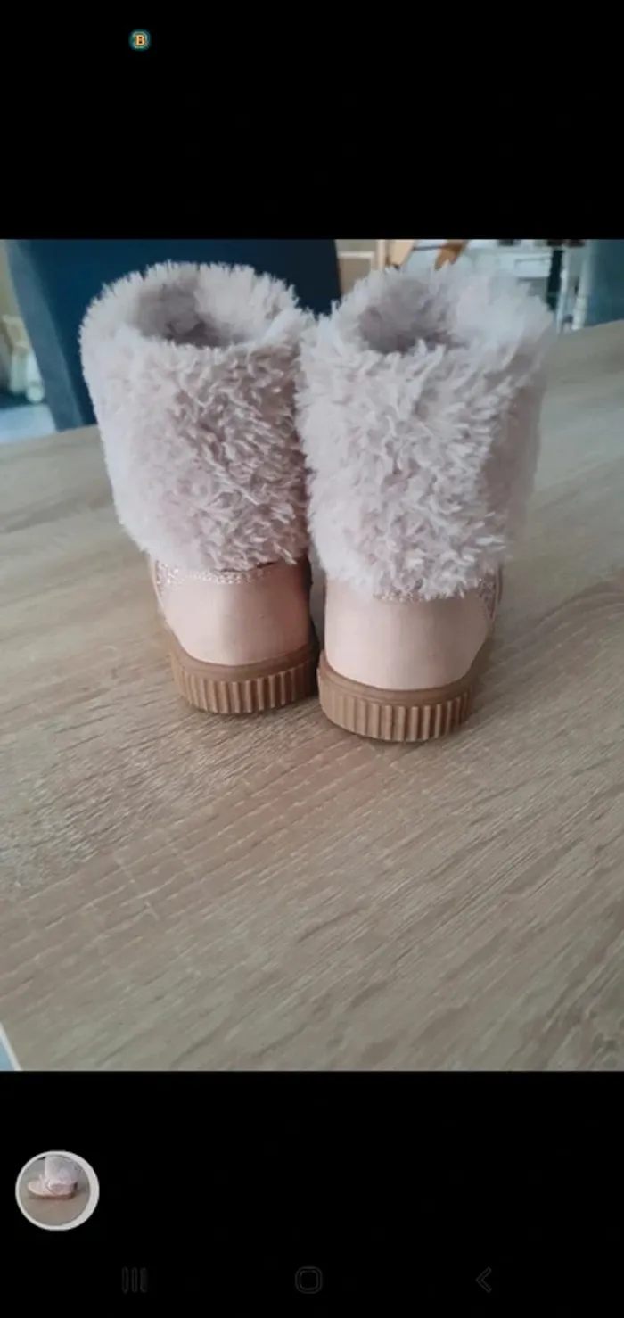 Bottines bébé fille taille 22 - photo numéro 5