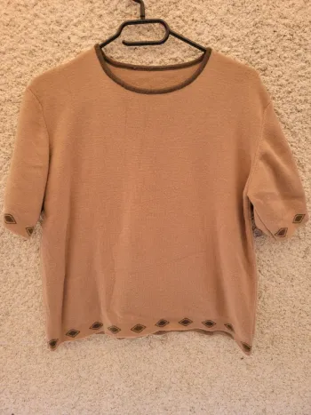 T-shirt tunique grunge vintage tie and dye effet top