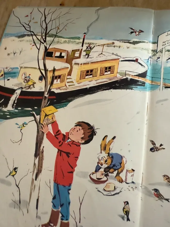 Livre Pierre Probst Caroline Fanfan ancien italien Gianni e l’ultimo lupo vintage - photo numéro 5