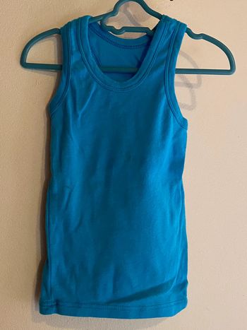 Débardeur turquoise