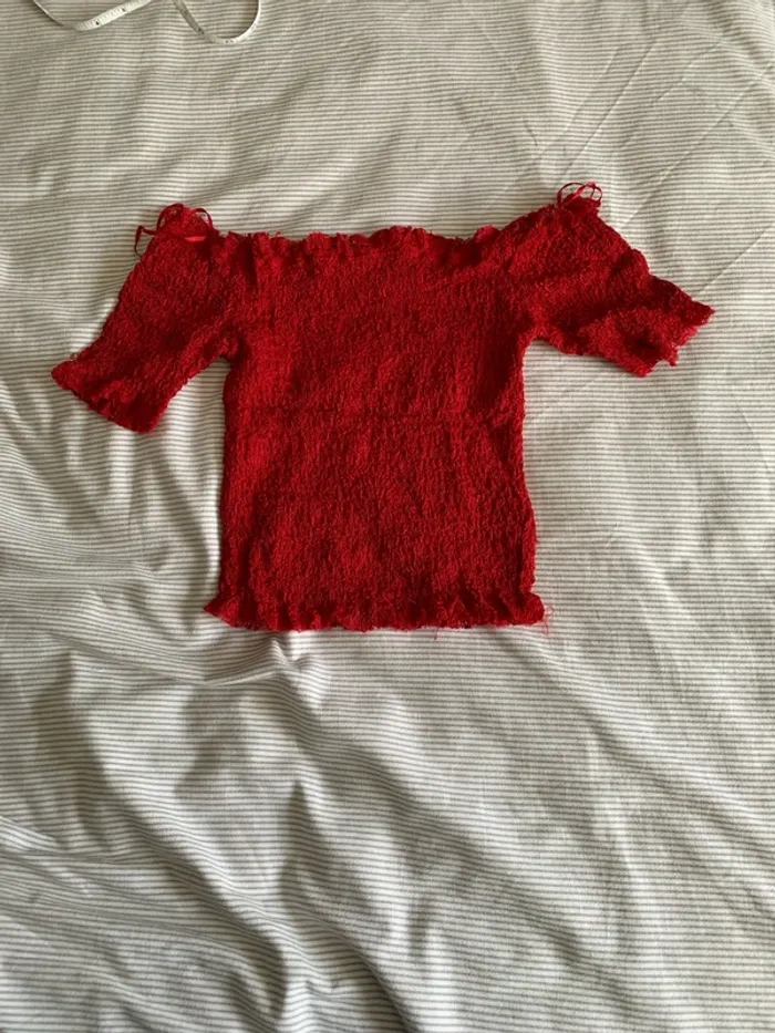 Tee-shirt dentelle