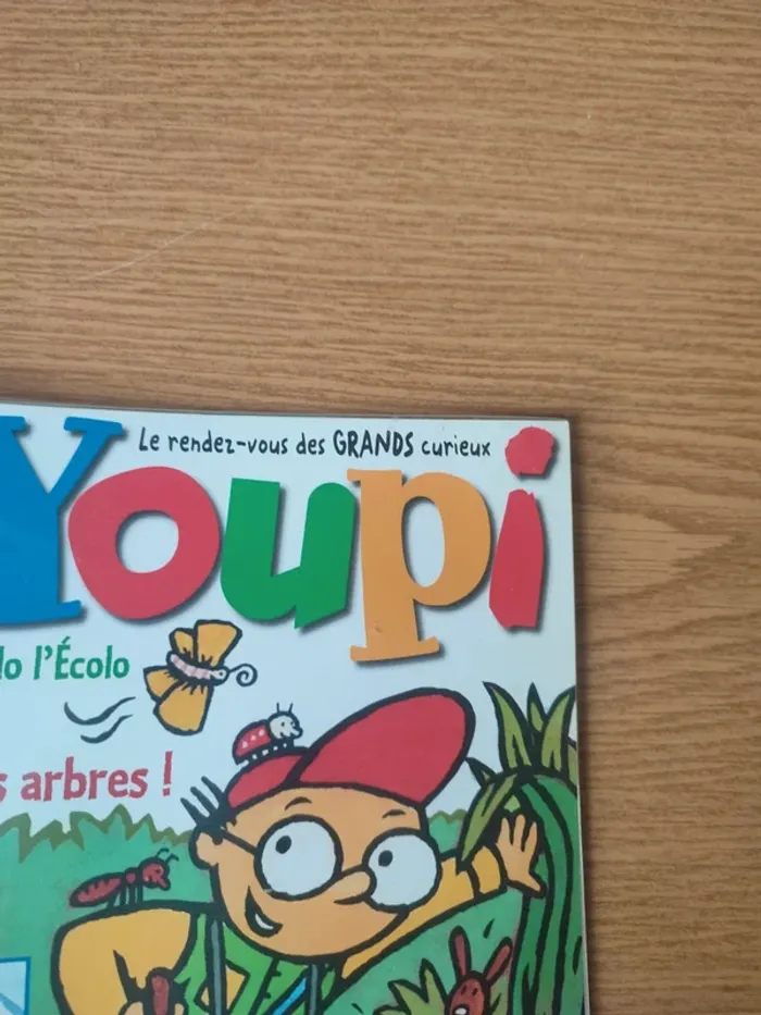 Livre youpi avec bricolo l'écolo protège les bébé arbres - photo numéro 3