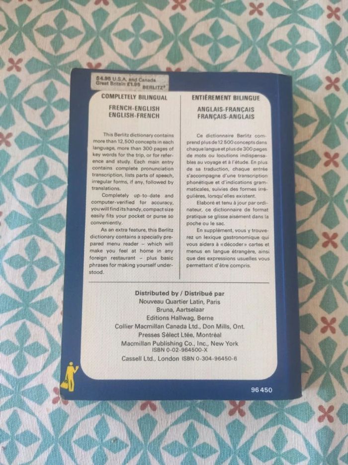 Berlitz petit dictionnaire anglais - français - photo numéro 3