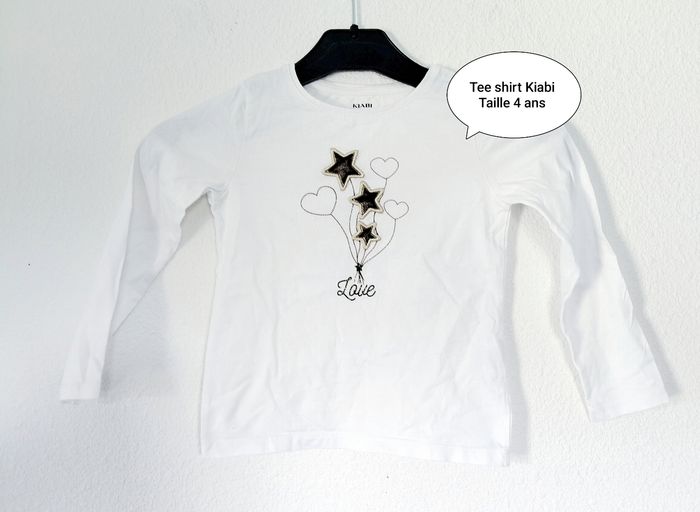 Tee shirt Kiabi taille 4 ans