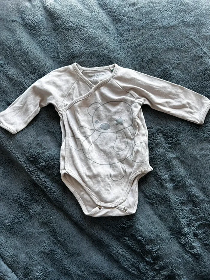 Body bébé taille 1 mois