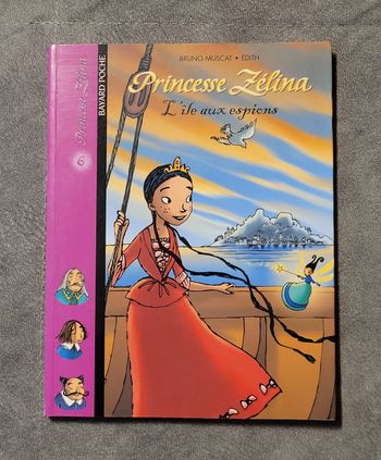 Princesse Zélina, tome 6 - L'Île aux espions Edith (Illustrations)