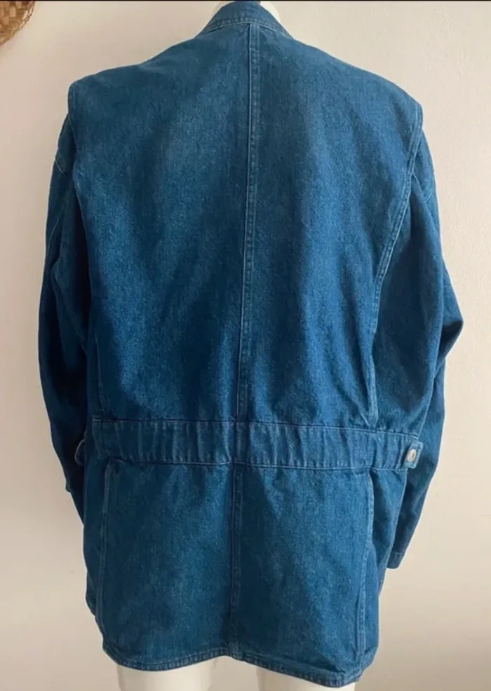 Veste en jeans longue homme - photo numéro 2