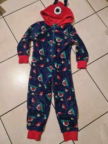 Pyjama polaire 1 pièce 3 4 ans