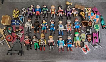 Gros lot playmobil chevaliers