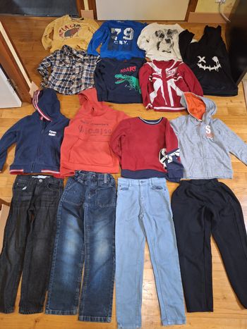 Lot vêtements garçon 8 ans