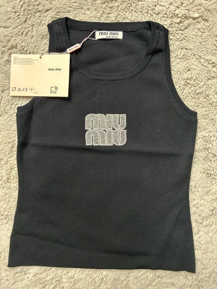 Débardeur miu miu - photo numéro 1