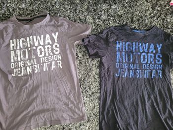 Lot de 2 t shirt manches courtes kiabi 14 ans