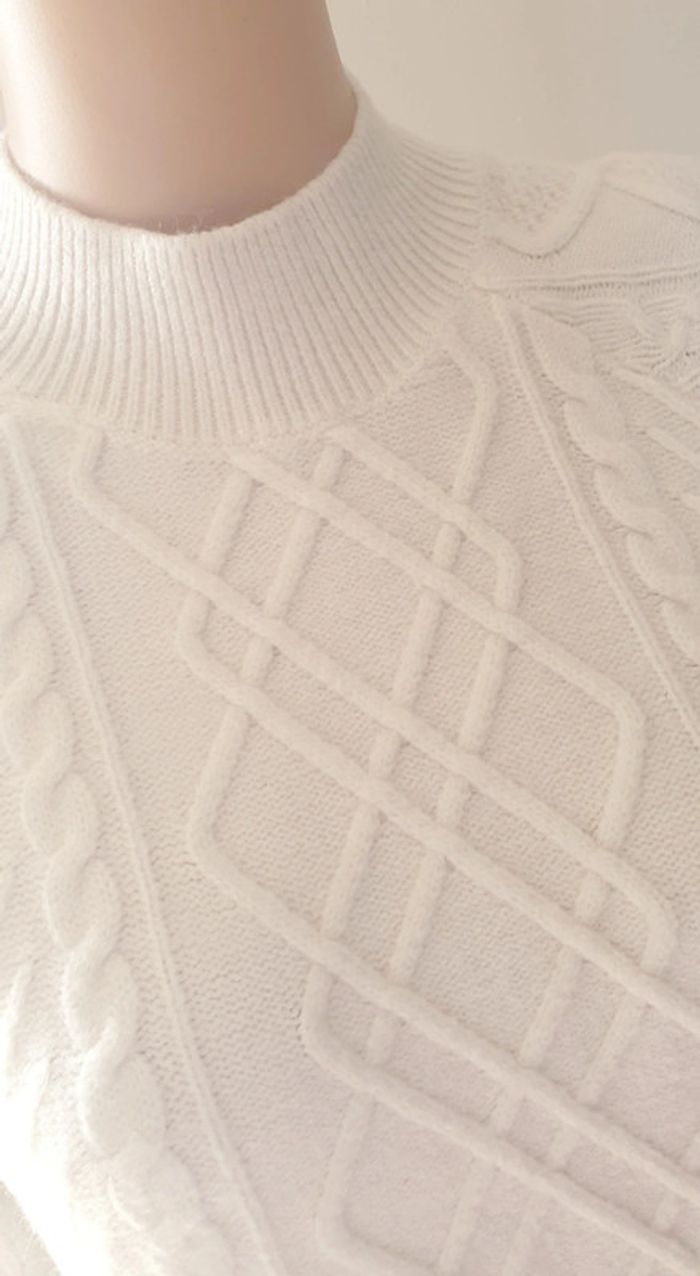 💜 RObe pull en laine taille M 38 Cache Cache #emyfleury_38femme - photo numéro 3