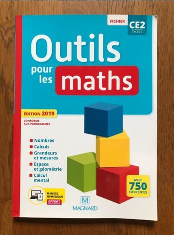 Outils pour les maths CE2 - fichier de l’élève - édition 2019
