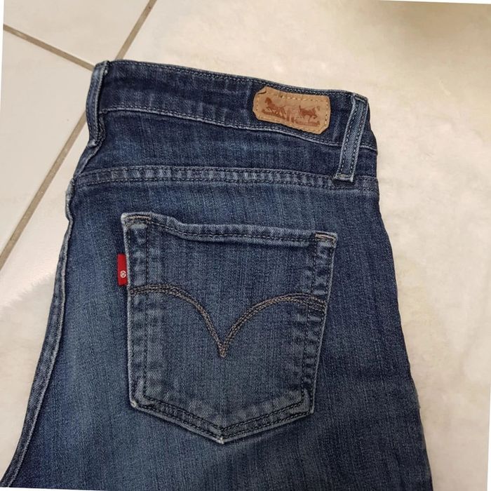 Jean Levi's Mid Rise Skinny W30 L32 Bleu - photo numéro 5