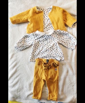 Ensemble bébé fille 6 mois