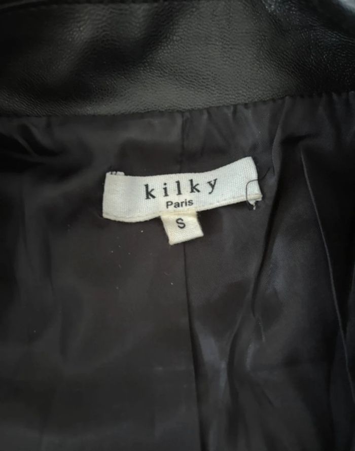 Veste en cuir sans manche - photo numéro 3